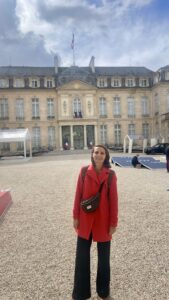Laetitia et about ü à l'Elysée